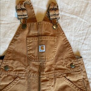 Carhartt Tan Bib Overalls 3t